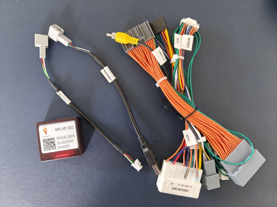 Проводка питания TEYES для Mitsubishi Outlander 3 GF0W GG0W (2018-2021) + Canbus для подключения Android ГУ