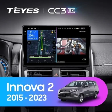 Штатная магнитола Teyes CC3 2K 360 6/128 Toyota Innova 2 (2015-2023)