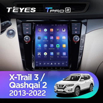 Штатная магнитола Tesla style Teyes TPRO 2 4/32 Nissan X-Trail 3 T32 (2013-2022)